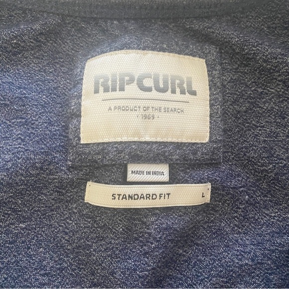 RIP CURL Stripes Surf Tank Top Men L Large Standard Fit - Picture 4 of 5